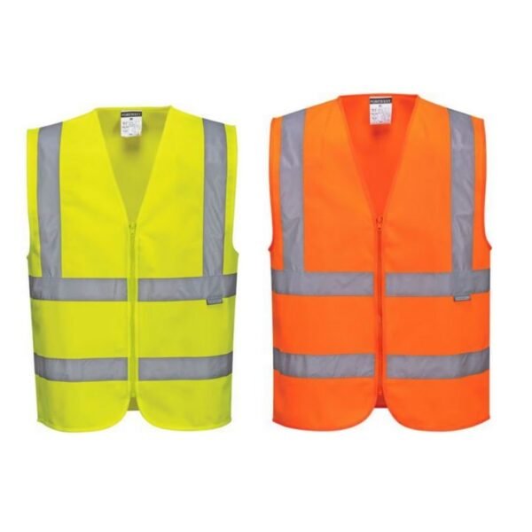 Gilet haute visibilité avec zip - HAVMGN04